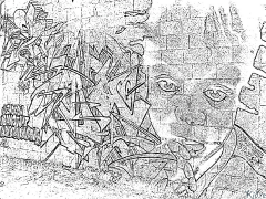 graffiti Pagine Di Culore Stampabile